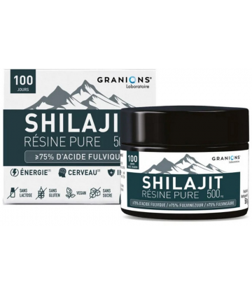 Granions Shilajit Pur en Résine 500 mg