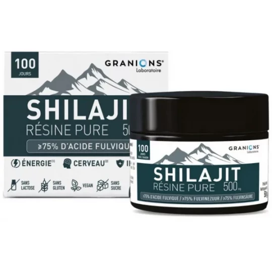 Granions Shilajit Pur en Résine 500 mg