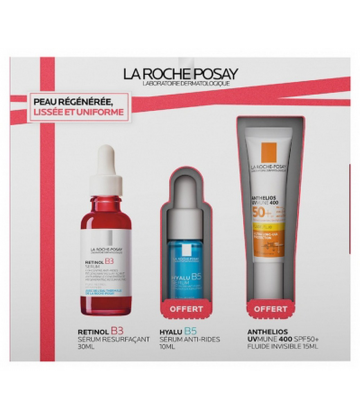 La Roche-Posay Coffret Rétinol B3 Sérum + Routine Peau Régénérée