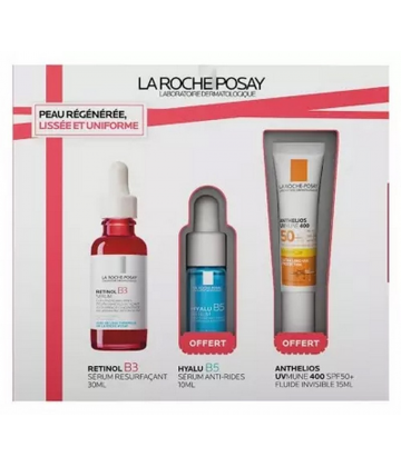 La Roche-Posay Coffret Rétinol B3 Sérum + Routine Peau Régénérée