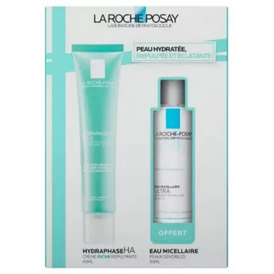 La Roche-Posay Hydraphase HA Riche 40 ml + Eau Micellaire 50 ml Offerte
