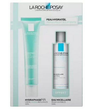 La Roche-Posay Hydraphase HA Légère 40 ml + Eau Micellaire 50 ml Offerte