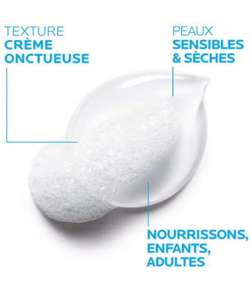 La Roche-Posay Lipikar Surgras Crème Lavante Anti-Dessèchement 400 ml + Recharge - image 2