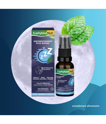 Euphytose Nuit Spray 1 mg 20 ml