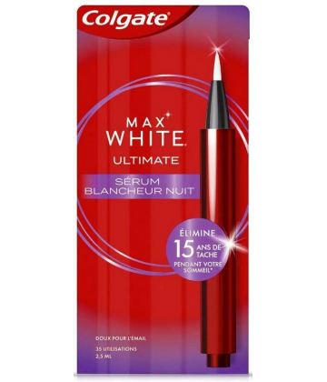Colgate Max White Sérum Blancheur Nuit Stylo 2,5 ml