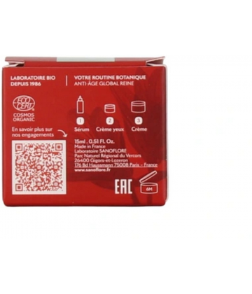 Sanoflore Crème Regard Des Reines 15 ml