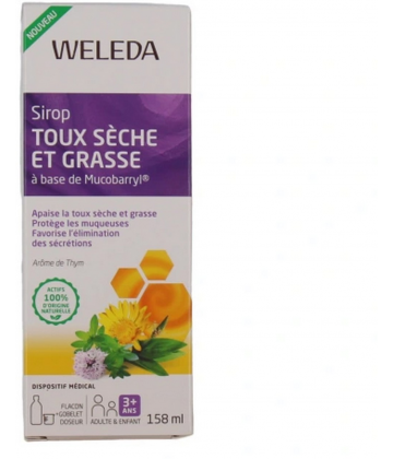 Weleda Sirop Toux Sèche et Grasse 158 ml