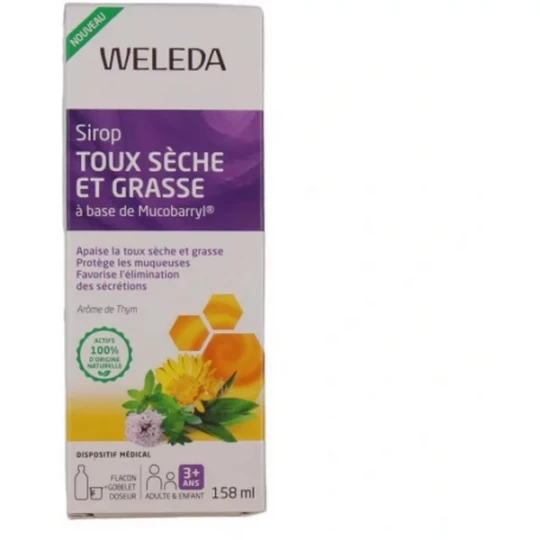Weleda Sirop Toux Sèche et Grasse 158 ml - image 4