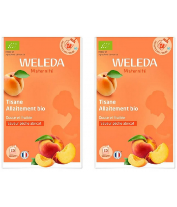 Weleda Maternité Tisane Allaitement Pêche Abricot Bio