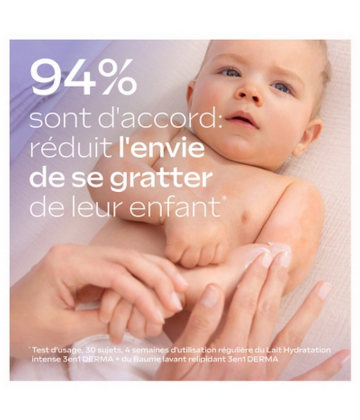 Weleda Baby Derma Lait Corps Hydratation Intense 3-en-1 200 ml