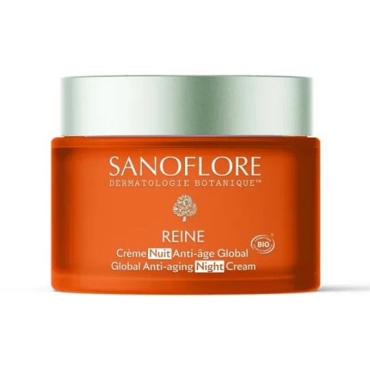 Sanoflore Reine Crème Nuit Anti-Âge Global 50 ml