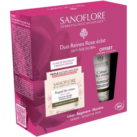 Sanoflore Coffret Duo Reines Rose Éclat