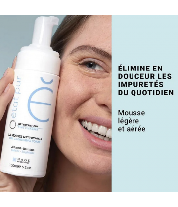 Etat Pur Mousse Nettoyante Douce 150 ml