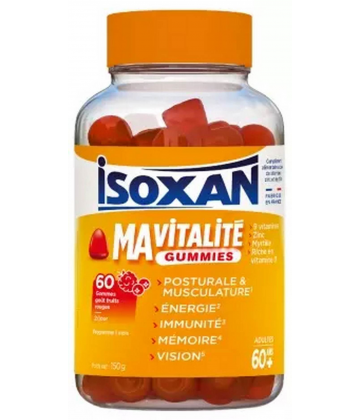 Isoxan Ma Vitalité 60 Ans+ Gummies x 60