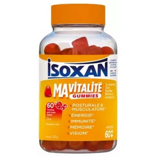 Isoxan Ma Vitalité 60 Ans+ Gummies x 60