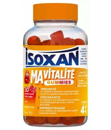 Isoxan Ma Vitalité 4 Ans+ Gummies x 30