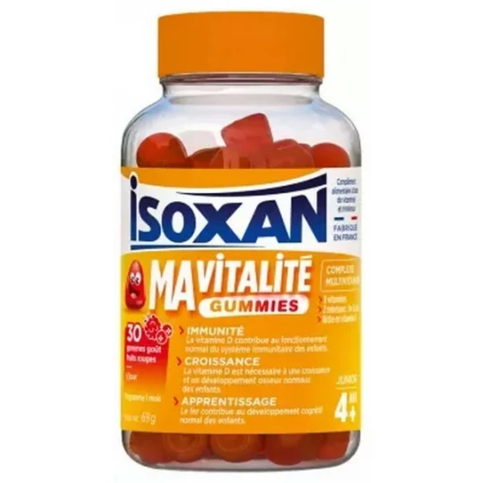 Isoxan Ma Vitalité 4 Ans+ Gummies x 30