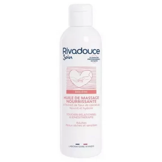 Rivadouce Huile de massage nourrissante 250 ml