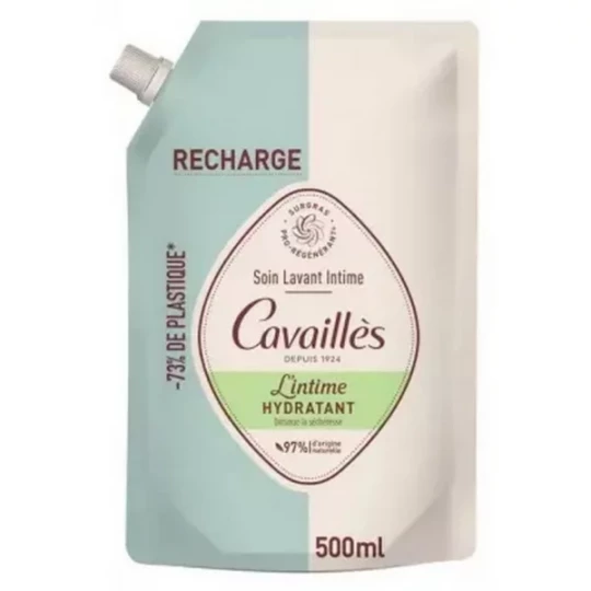 Rogé Cavaillès Soin Lavant Intime Hydratant Recharge 500 ml