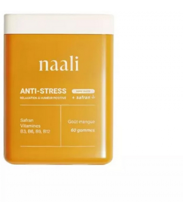 Naali Anti-Stress Safran Sans sucre Gomme x 60