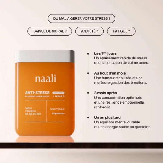 Naali Anti-Stress Safran Gommes Sans Sucre - image 6