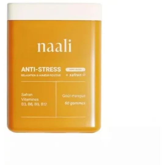 Naali Anti-Stress Safran Gommes Sans Sucre