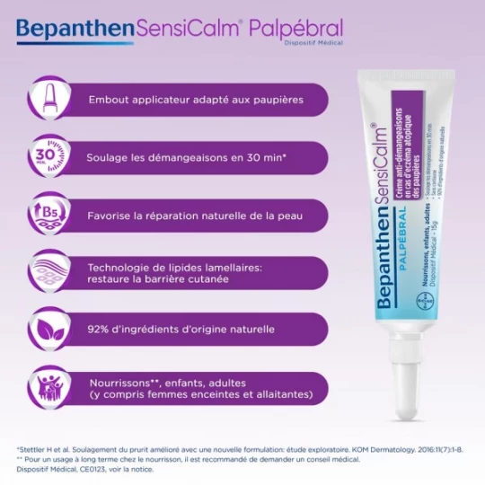 Bepanthen Sensicalm Palpébral 15 g - image 3