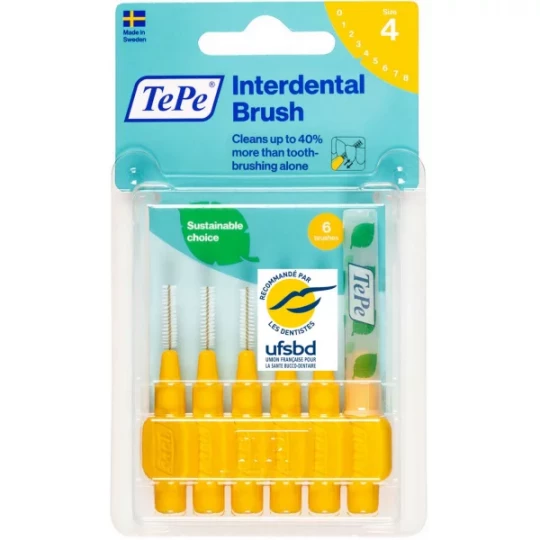 TePe Brossettes Interdentaires 0,7 mm x 6