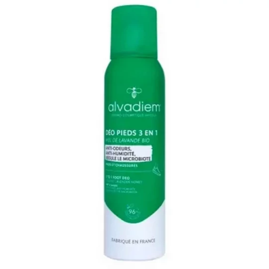 Alvadiem Deo Pieds 3 En 1 Spray Podologique 150 ml