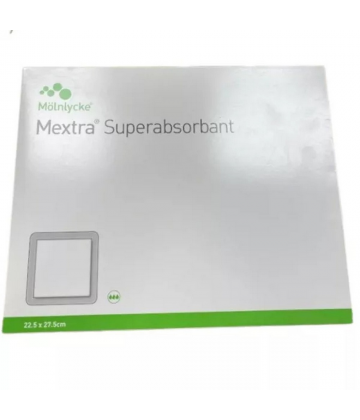 Molnlycke Mextra Pansement Super Absorbant 22.5 x 27.5 cm
