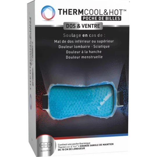 Thermcool & Hot Poche Bille Dos & Ventre