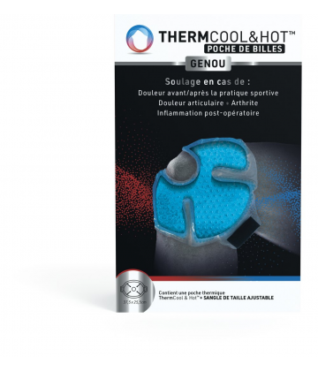 Thermcool & Hot Poche Billes Genou