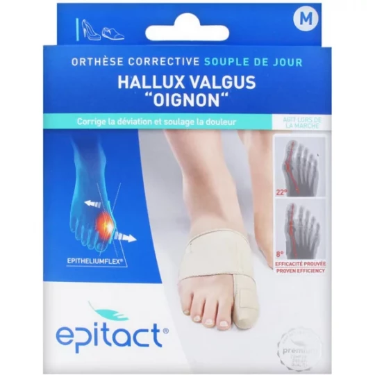 Epitact Hallux Valgus "oignon" orthèse corrective Taille M