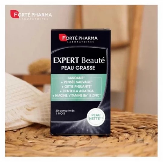 Forté Pharma Expert Beauté Peau Grasse Comprimés x 30 - image 2