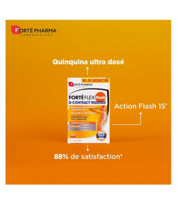 Forté Pharma Forté Flex Flash D-Contract' Muscles Comprimés Lot de 2 x 20