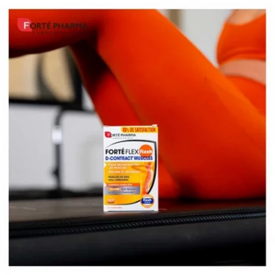 Forté Pharma Forté Flex Flash D-Contract' Muscles Comprimés Lot de 2 x 20 - image 3