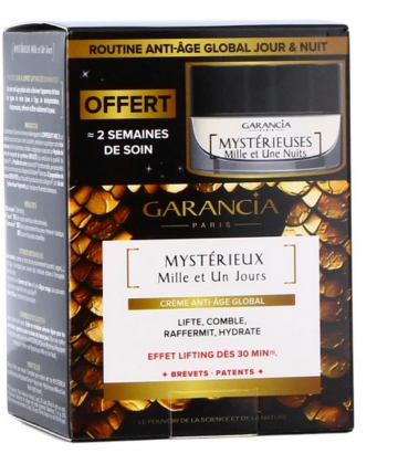 Garancia Mystérieux Mille et Un Jours Crème de Jour 30 ml + Crème de Nuit 10 ml Offerte