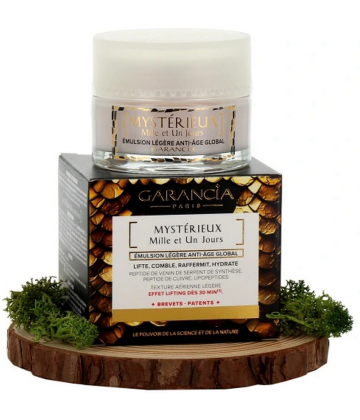 Garancia Mystérieux Mille et Un Jours Émulsion de Jour Anti-Âge 100 ml + Crème de Nuit 10 ml Offerte