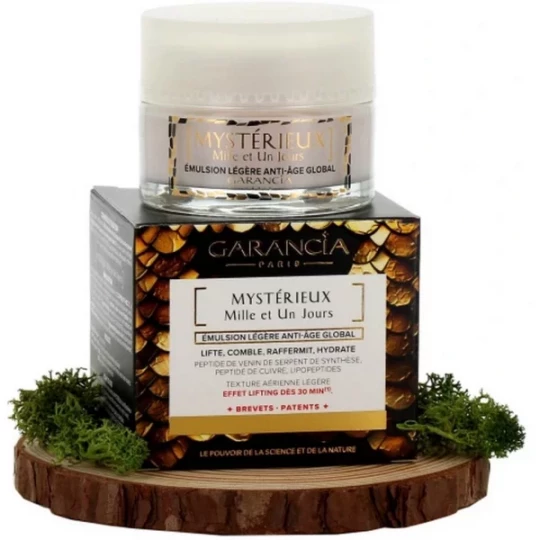 Garancia Mystérieux Mille et Un Jours Émulsion de Jour Anti-Âge 30 ml + Crème de Nuit 10 ml Offerte