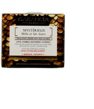Garancia Mystérieux Mille et Un Jours Émulsion de Jour Anti-Âge 100 ml + Crème de Nuit 10 ml Offerte