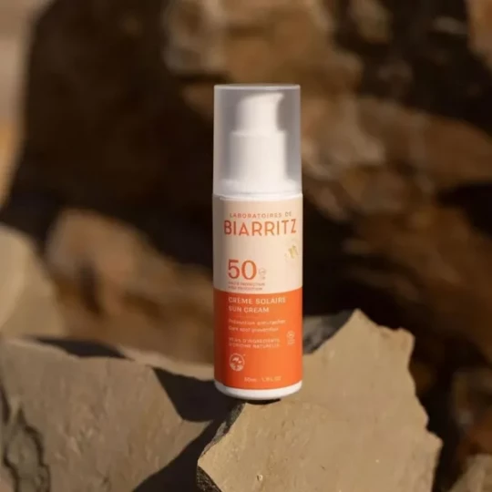 Laboratoires de Biarritz Alga Maris Crème Solaire Visage SPF50 Bio 50 ml - image 3