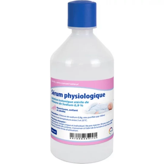 Care+ Sérum Physiologique 500 ml