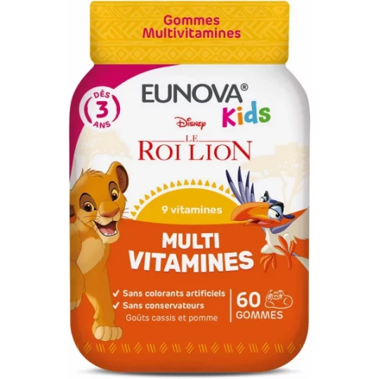 Eunova Kids Multivitamines x 60