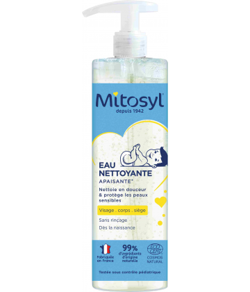 Mitosyl Eau Nettoyante Bébé et Enfant Bio 500 ml