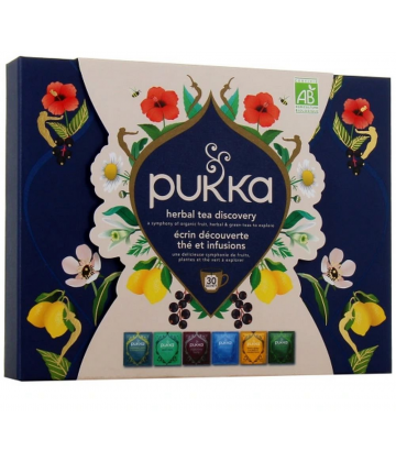 Pukka Ecrin Découverte Thé et Infusions Sachets x 30