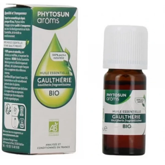 Phytosun Aroms Huile Essentielle Gaultherie Bio 10 ml
