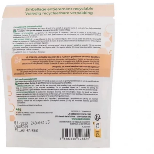 Ladrome Propolis Eucalyptus Gomme 45 g - image 2