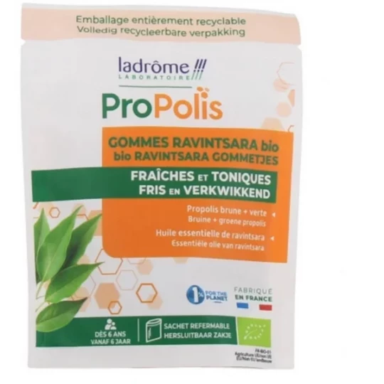 Ladrome Propolis Ravintsara Gomme 45 g