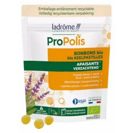 Ladrome Bonbon Propolis Bio 50 g