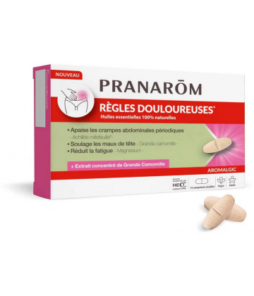 Pranarom Aromalgic Règles Douloureuses Comprimés x 15